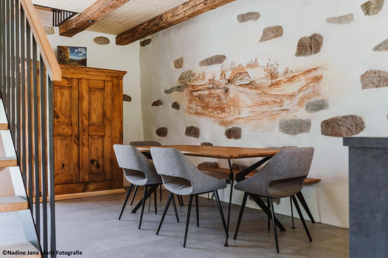 Ferienhaus Im Schwarzwald Am See "Backhaeusle" Villa ฮอร์นแบร์ก ภายนอก รูปภาพ
