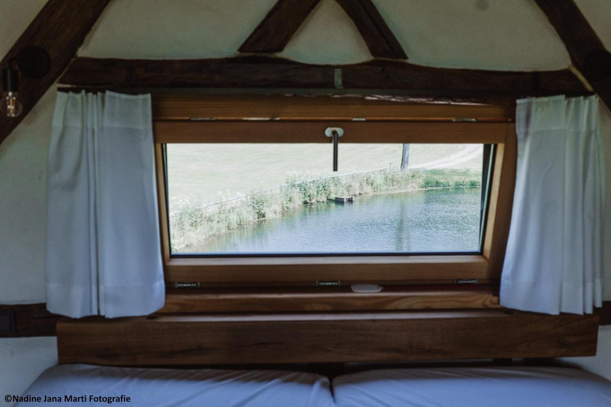 Ferienhaus Im Schwarzwald Am See "Backhaeusle" Villa ฮอร์นแบร์ก ภายนอก รูปภาพ